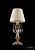 Лампа настольная  Bohemia Ivele Crystal  арт. 1702L/1-30/G/SH33-160