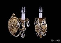 Бра  Bohemia Ivele Crystal  арт. 1702B/1/175/C/G