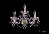 Бра  Bohemia Ivele Crystal  арт. 1402B/3/160/G/Balls