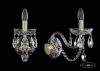 Бра  Bohemia Ivele Crystal  арт. 1402B/1/195/XL/G