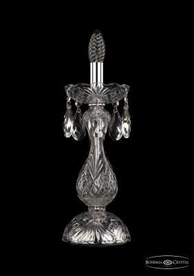 Настольная лампа  Bohemia Ivele Crystal  арт. 1400L/1-35/Ni