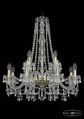 Люстра  Bohemia Ivele Crystal  арт. 1410/8+4/240/h-74/G/V0300