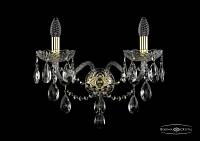 Бра  Bohemia Ivele Crystal  арт. 1415B/2/200/XL/G